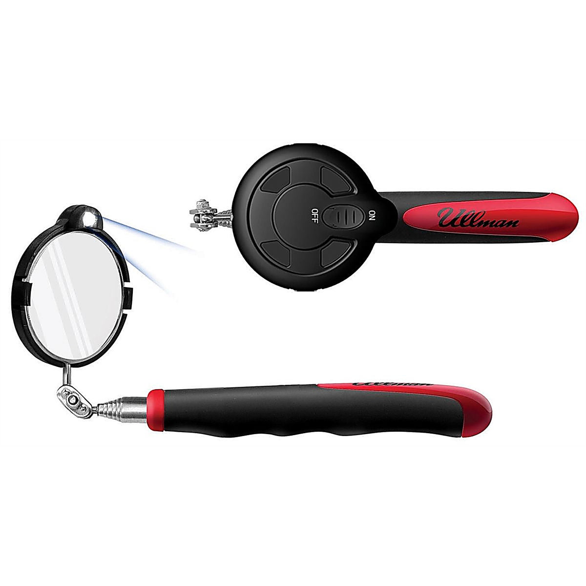 Ullman Devices - HTC2LT - LED Lighted Telescoping Round Inspection Mirror