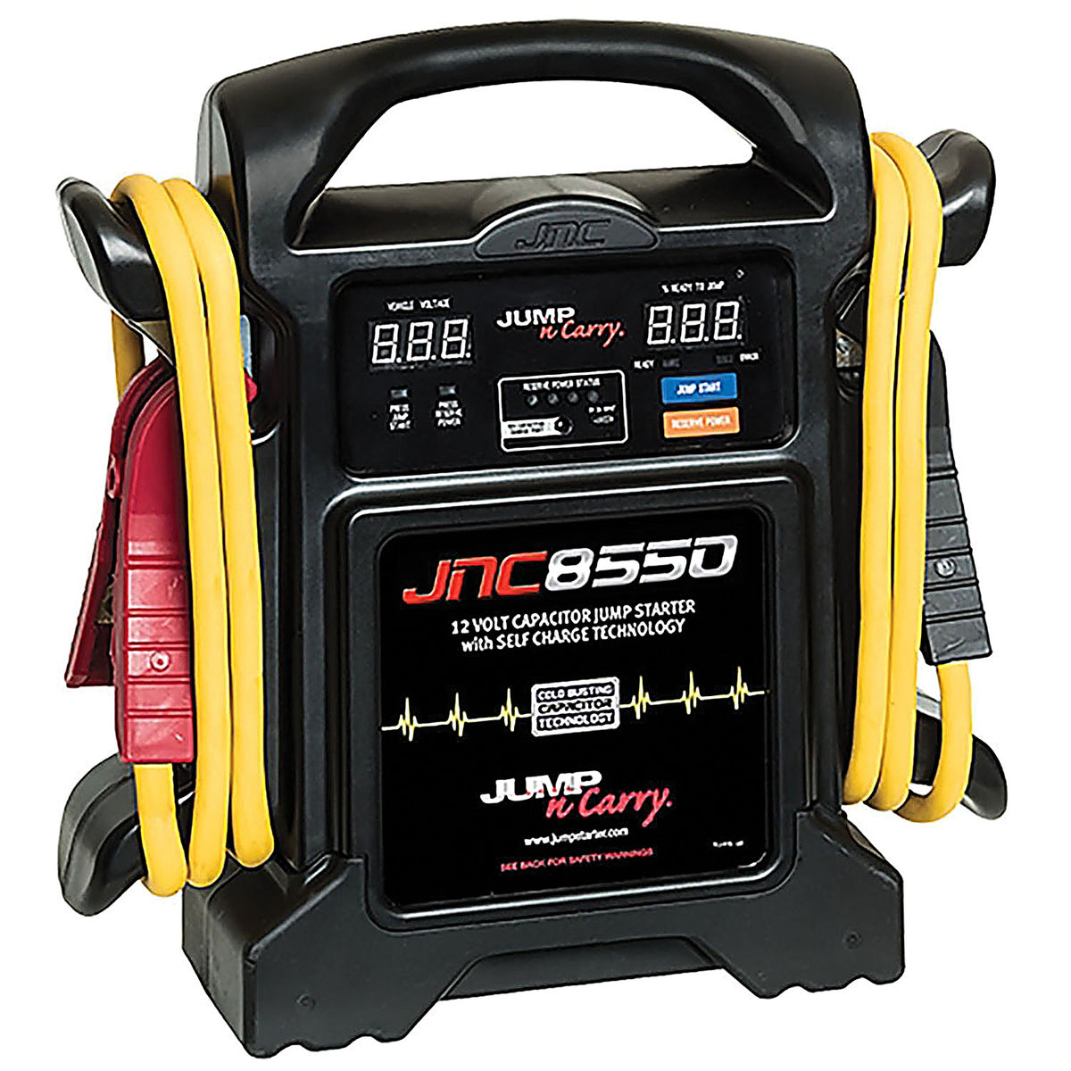 Jump-N-Carry - JNC8550 - 550 Start Assist Amp Capacitor Jump Starter