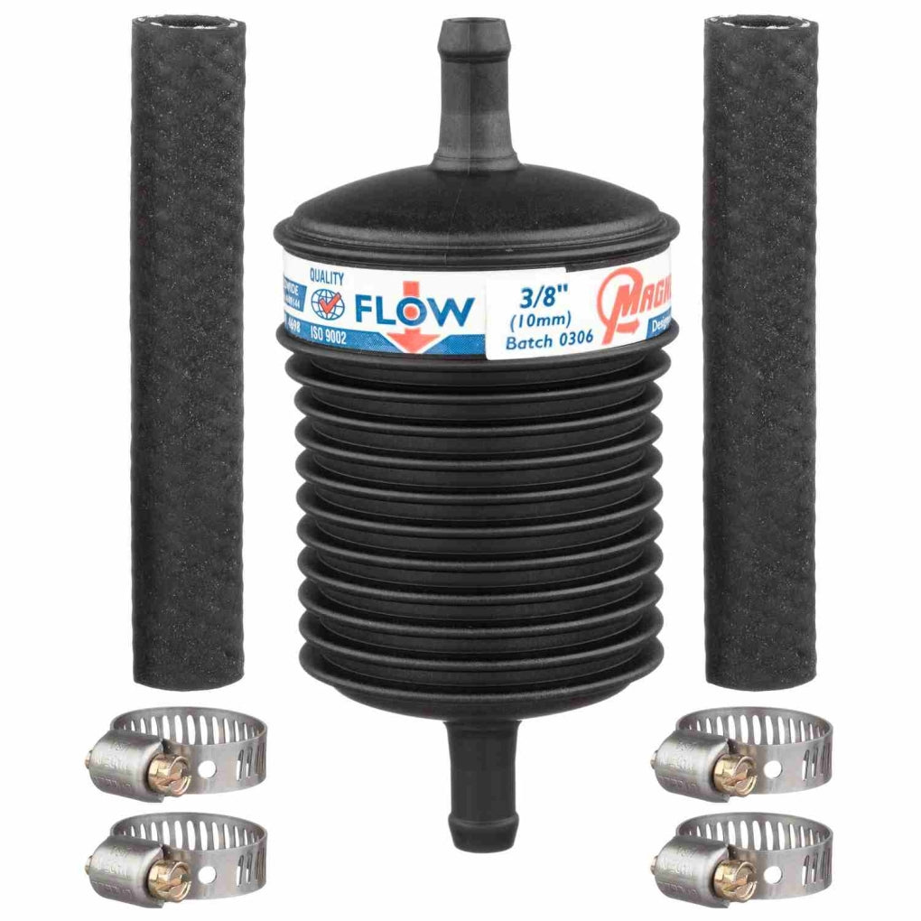 ATP - JX160 - Universal In-Line Filter, Plastic Body, 3/8 Tube Flare