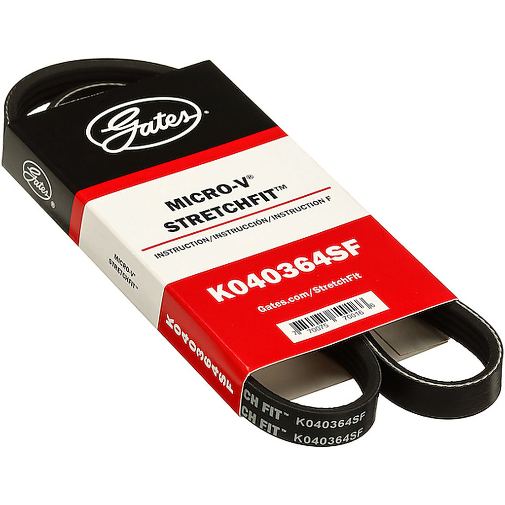 Gates - K040364SF - Stretch Fit Micro-V Serpentine Drive Belt