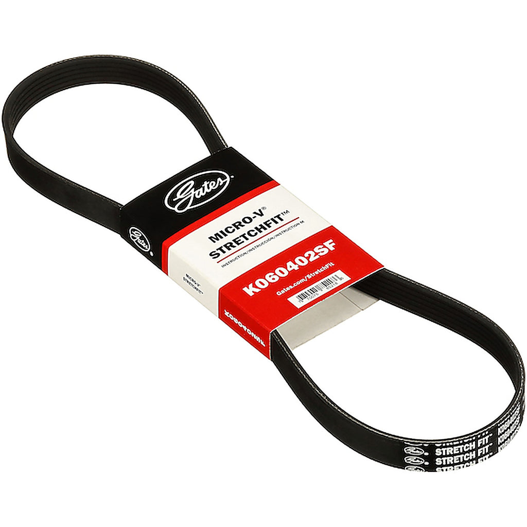 Gates - K060402SF - Stretch Fit Micro-V Serpentine Drive Belt