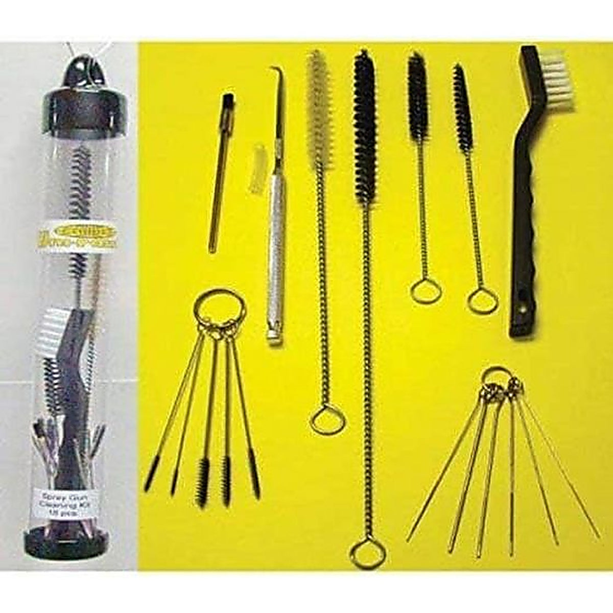 Uni-Ram - KIT-GCTOOLS - 18-Piece Spray Gun Cleaning Kit