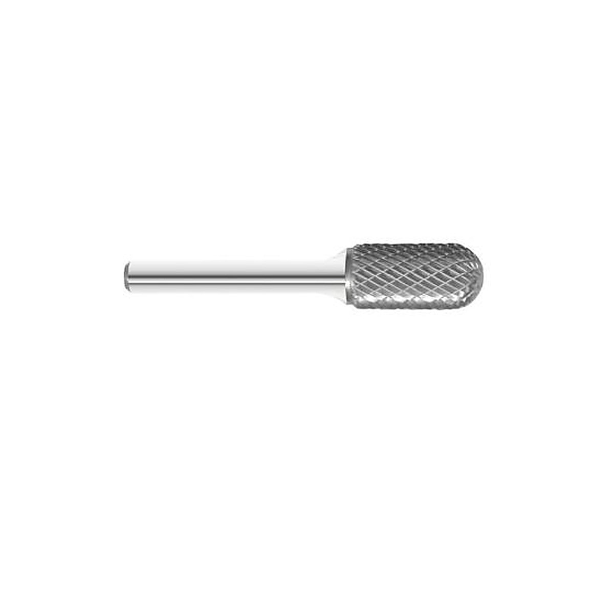 Knkut - KK14-SC-5 - Sc-5 Cylindrical Ball Nose Carbide Burr 1/2 X 1 X 2-3/4 Oal with 1/4 Shank