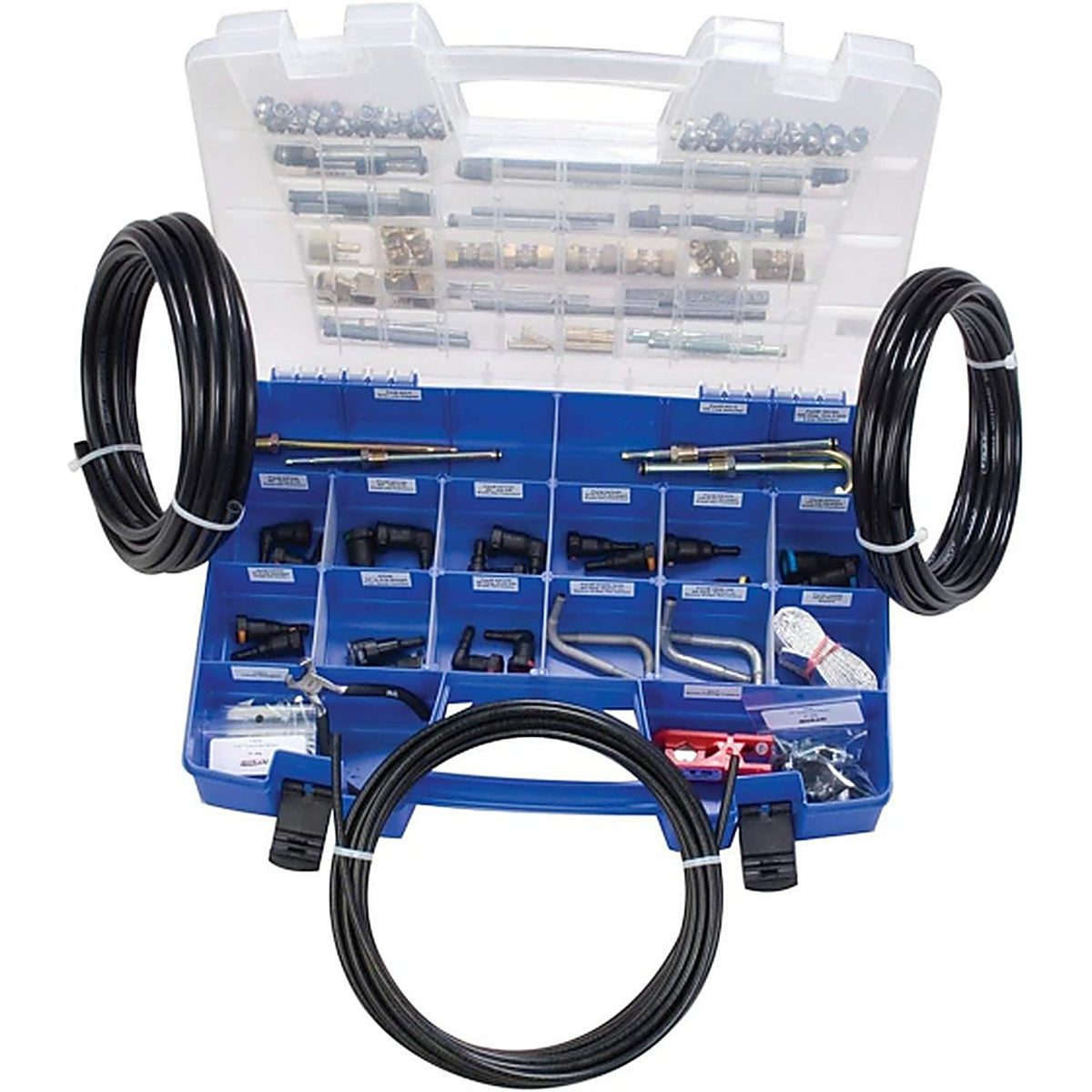 SUR&R - KP1500 - Deluxe Fuel Line Replacement Kit - 168 Pieces Plus 75 Feet Tubing