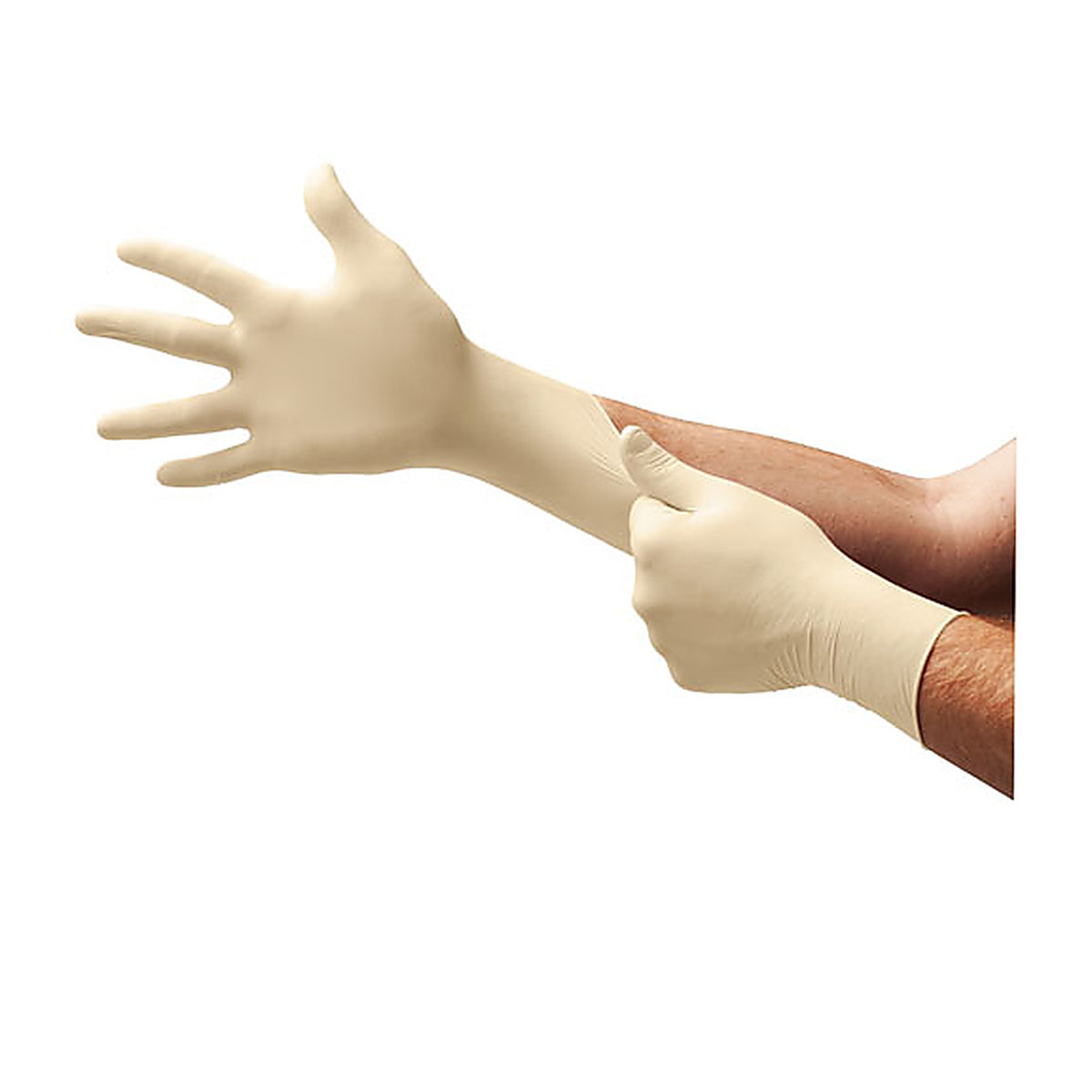 Microflex - L923 - E-Grip Max Powder-Free Latex Examination Gloves, Natural, Large