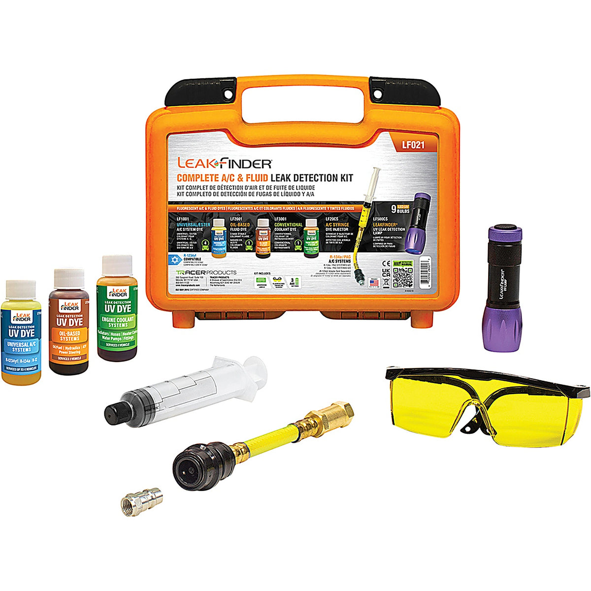 Tracerline - LF021 - A/C Leak Detection Kit