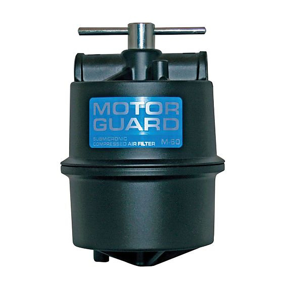 Motor Guard - M-60 - Submicronic Compressed Air Filter, 1/2 Inch NPT Port, 100 Cfm, 0.01 Micron, 175 Degrees F, 125 PSI