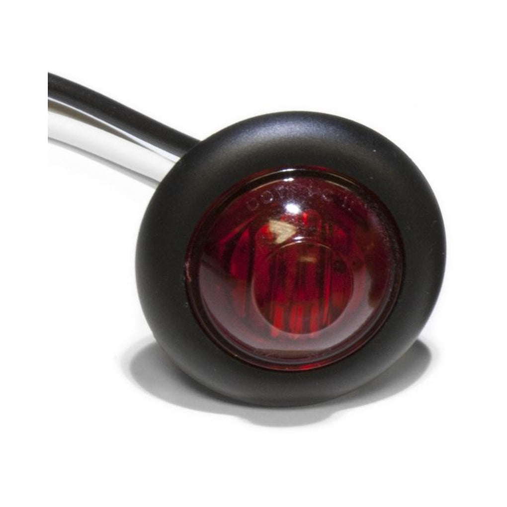 Peterson - M181R Red w/Stripped Wires 3/4 in Clearance & Side Marker Lights