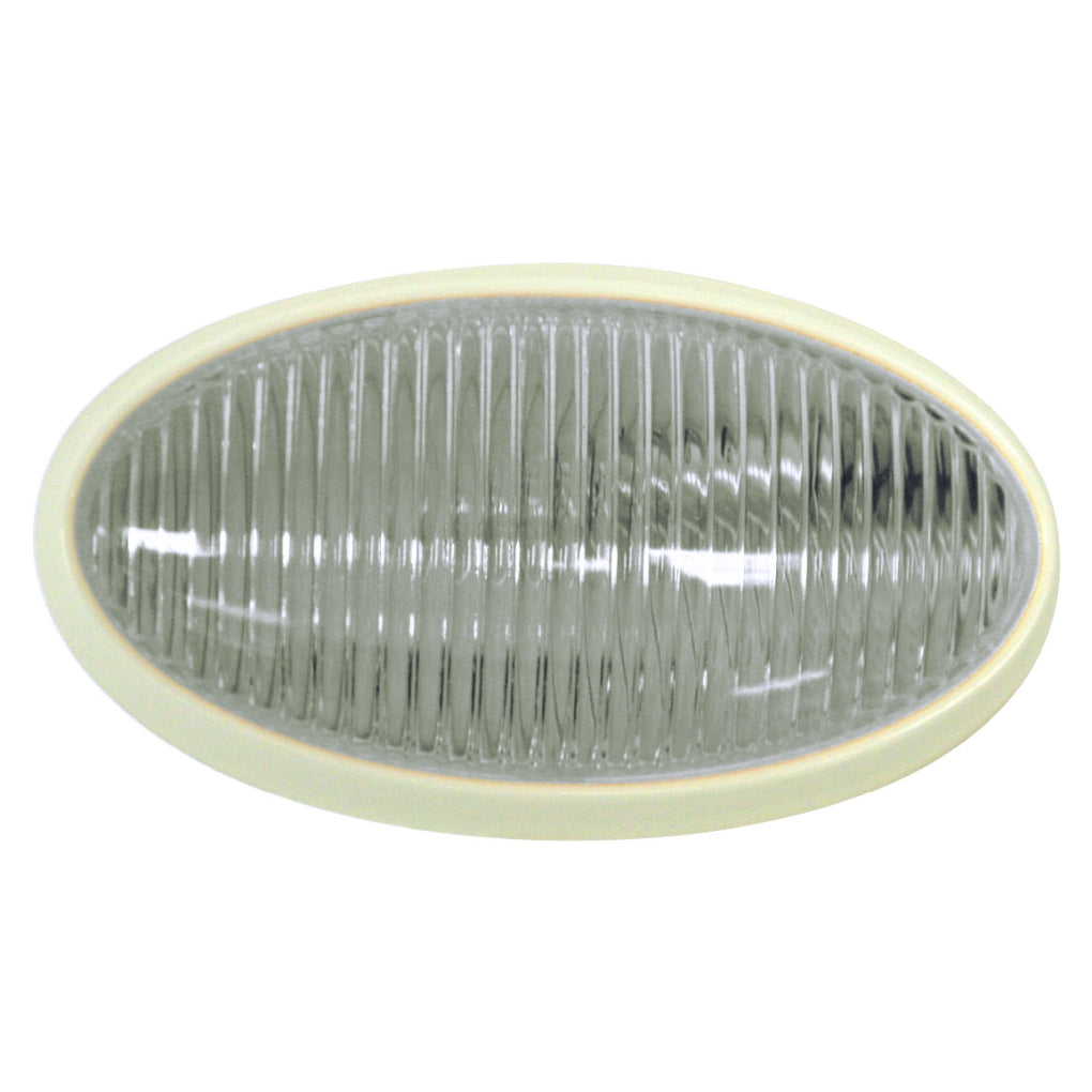 Peterson - M383C Clear w/o Switch Euro-Style Oval Porch/Utility Lights