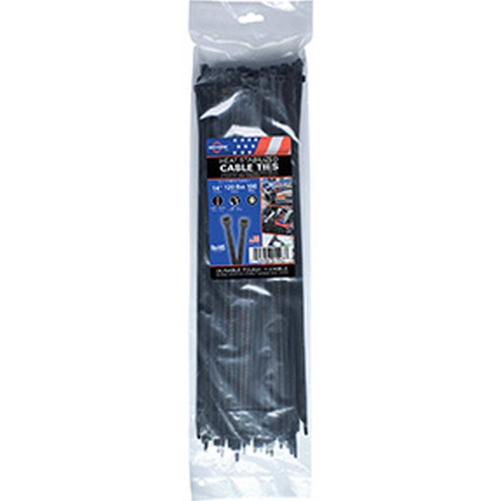 Mayhew - MB14-120HS-C - Heat Stabilized - 14in Heat Stabilized Cable Ties, 120 lbs Capacity