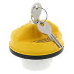 MotoRad - MGC212KAY - Locking Tethered Flex Fuel Tank Cap