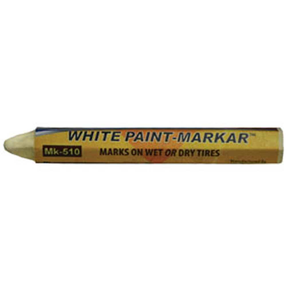Black Jack - MK-510-2 - 1/2 in White Paint Marker (Hex)