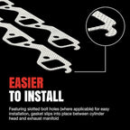 Fel-Pro - MS97036 - Exhaust Manifold Gasket Set