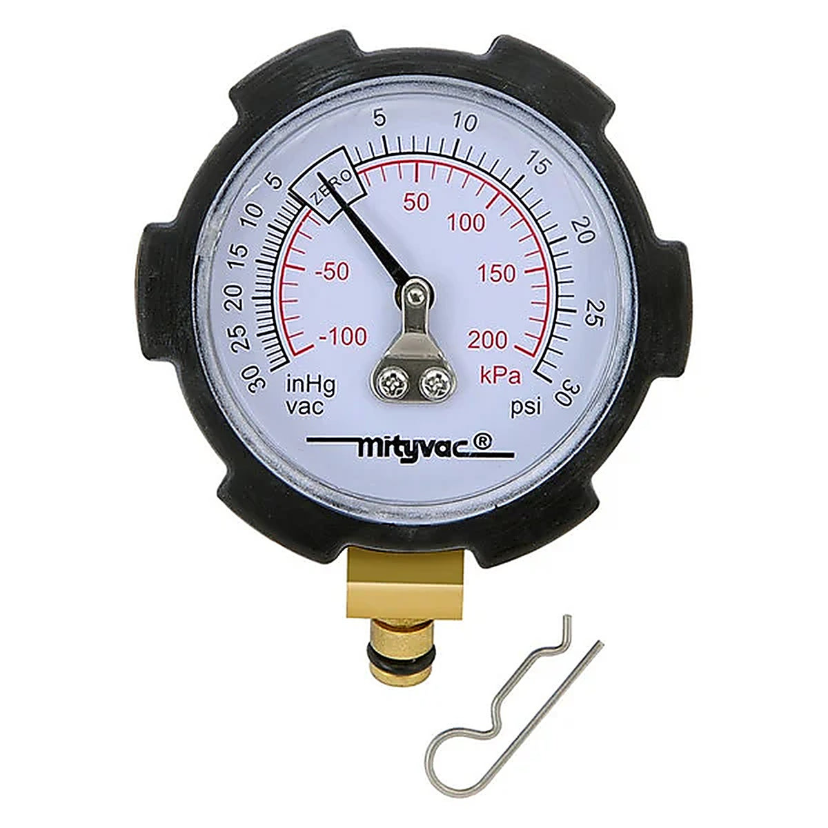 Mityvac - MVA6176 - Compound Vacuum/Pressure Gauge, PSI/in-Hg
