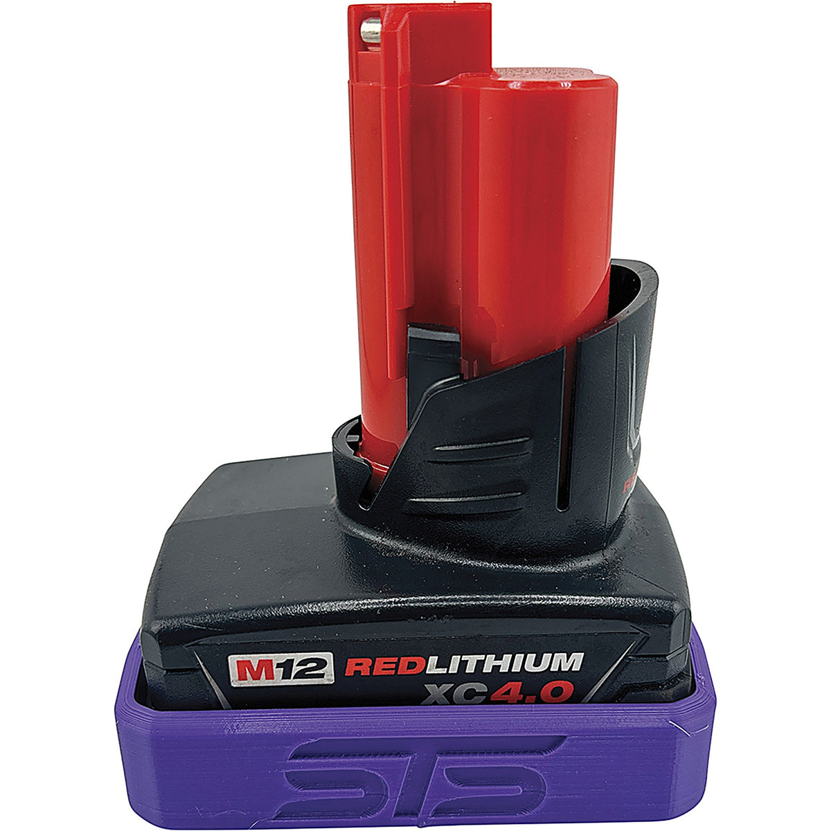 STS Auto Design - MW12XCP - Milwaukee M12 XC 3/4/6Ah Holder