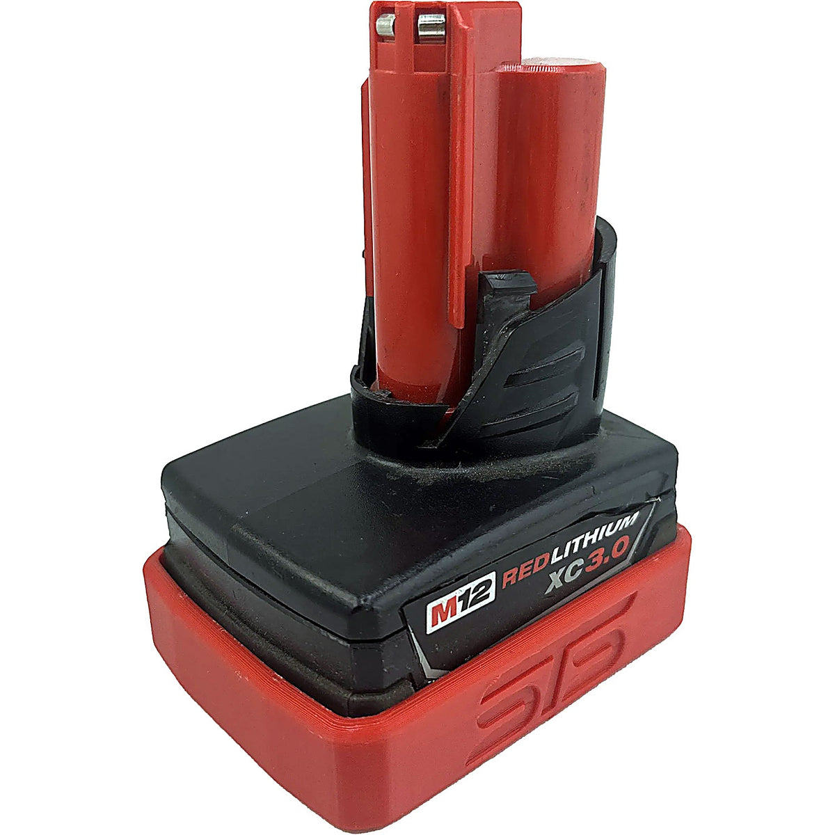 STS Auto Design - MW12XCR - STS Milwaukee M12 XC 3/4/6Ah Holder