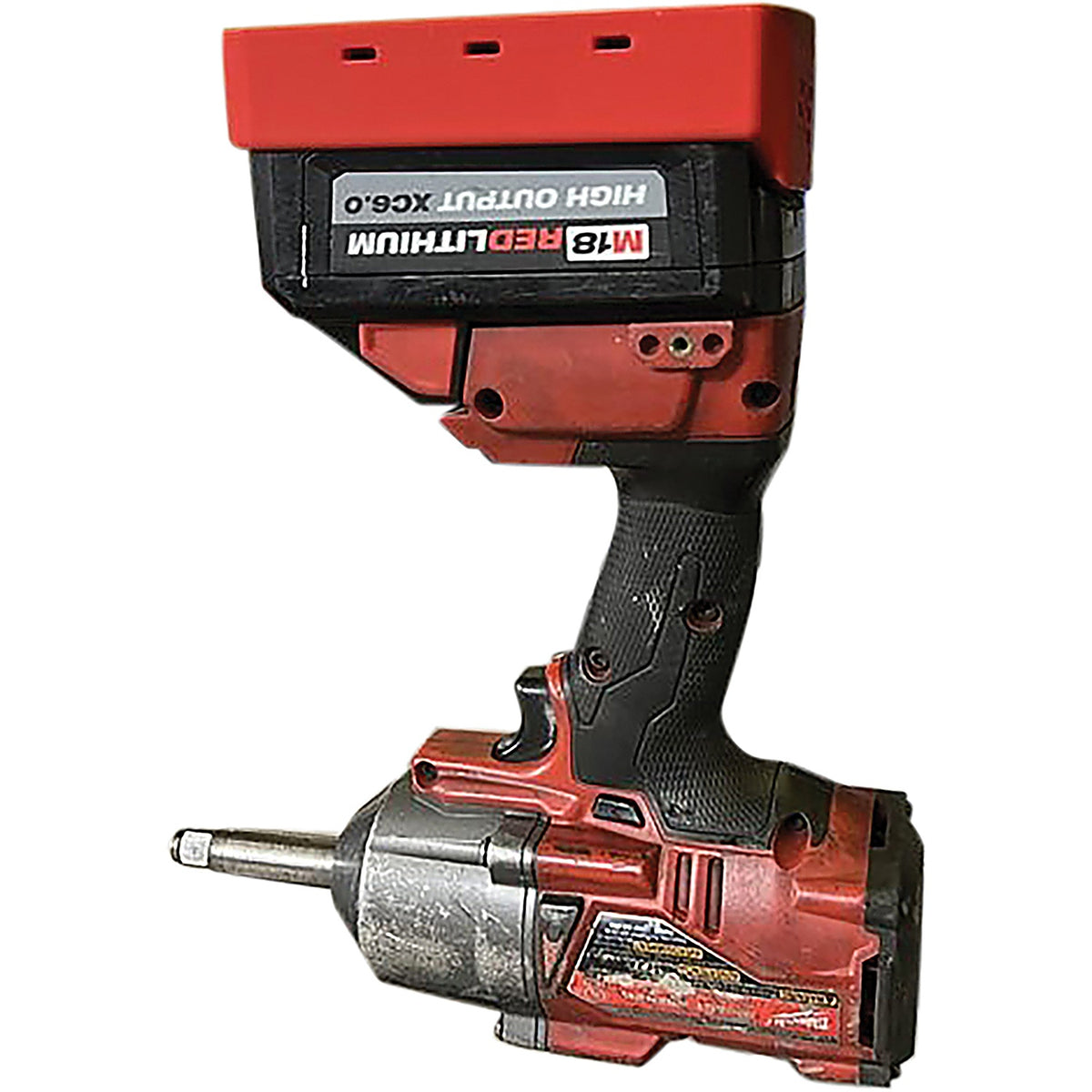 STS Auto Design - MW1868HOR - STS Milwaukee M18 6/8Ah High Output Holder