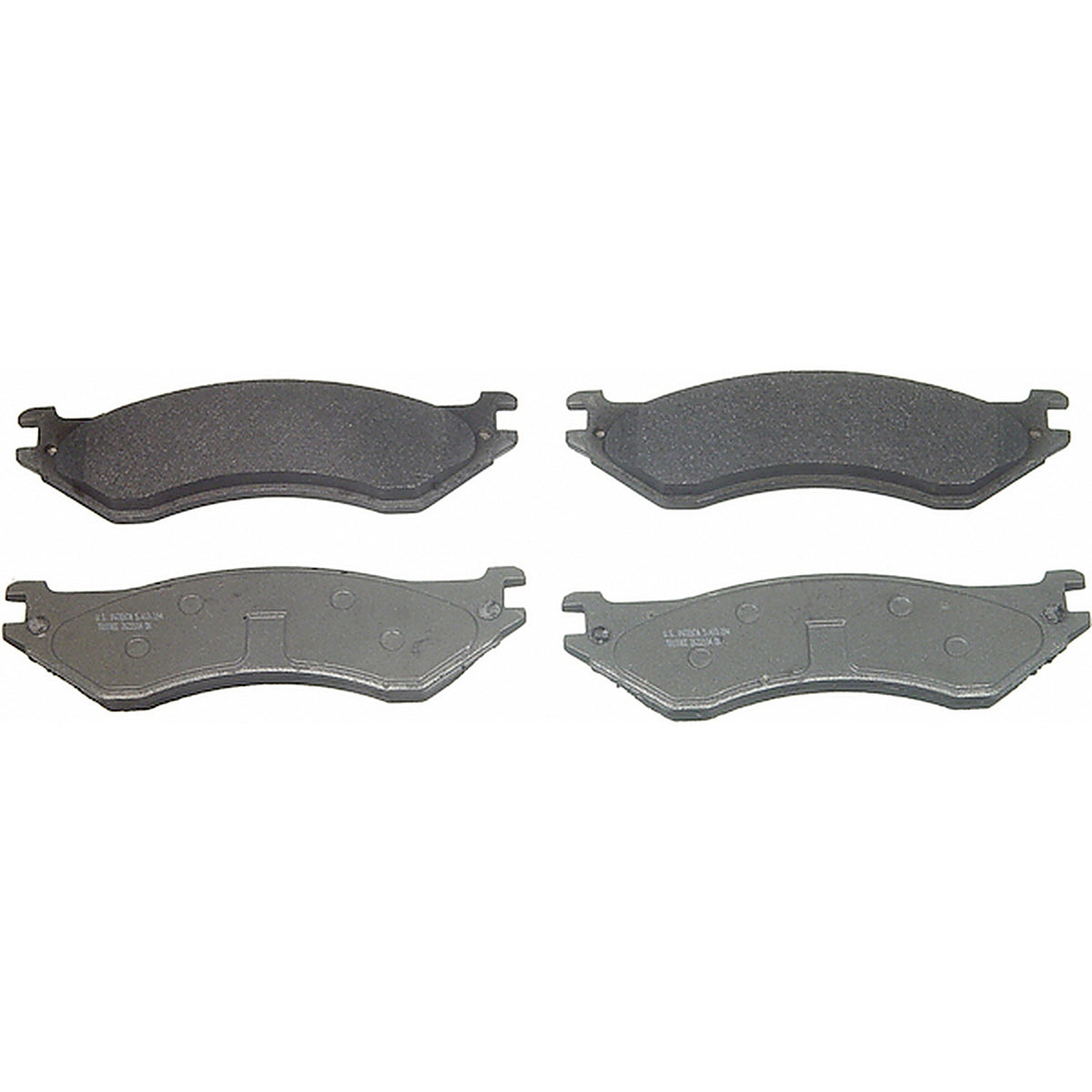 Wagner - MX758 - ThermoQuiet Semi-Metallic Disc Brake Pad Set