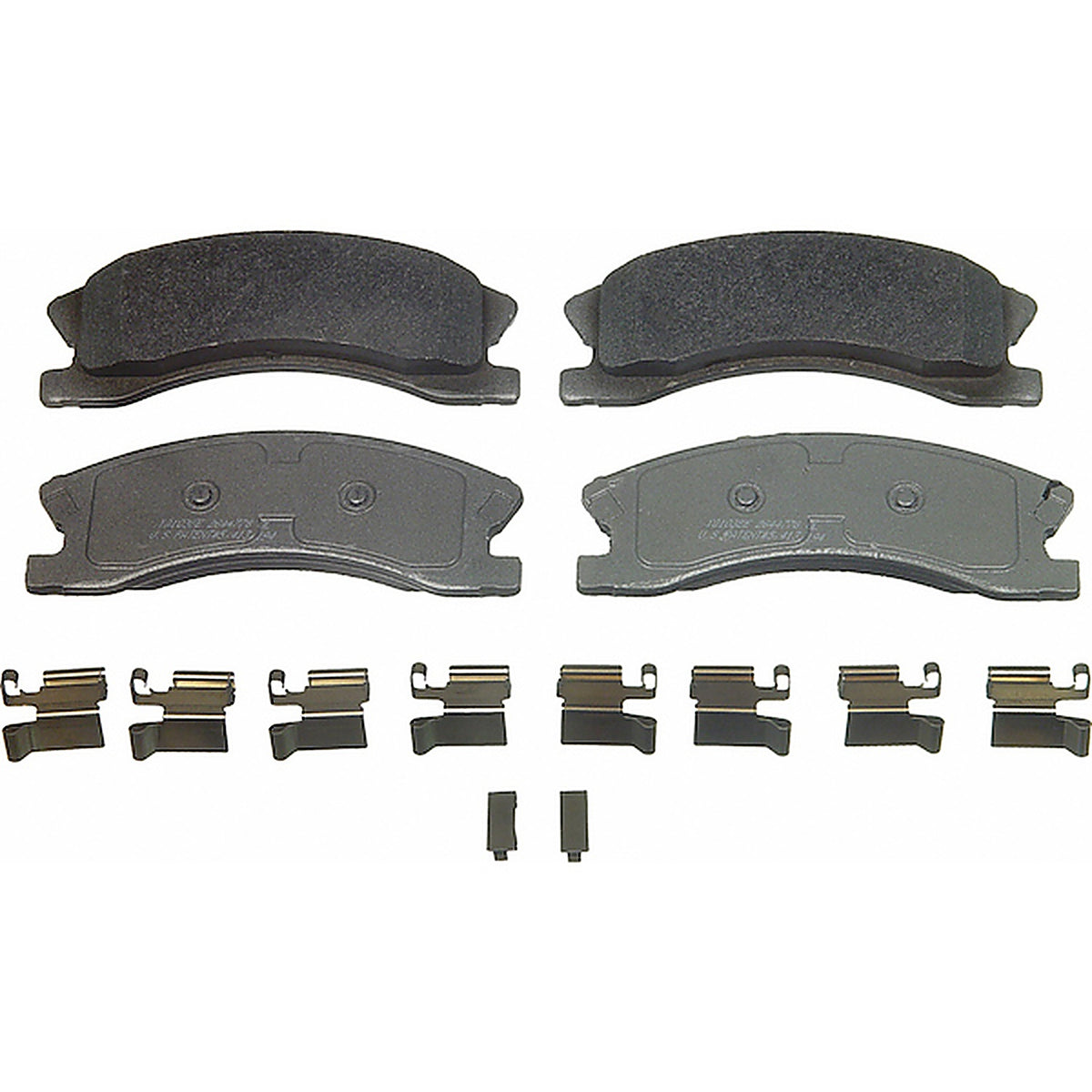 Wagner - MX945 - ThermoQuiet Semi-Metallic Disc Brake Pad Set