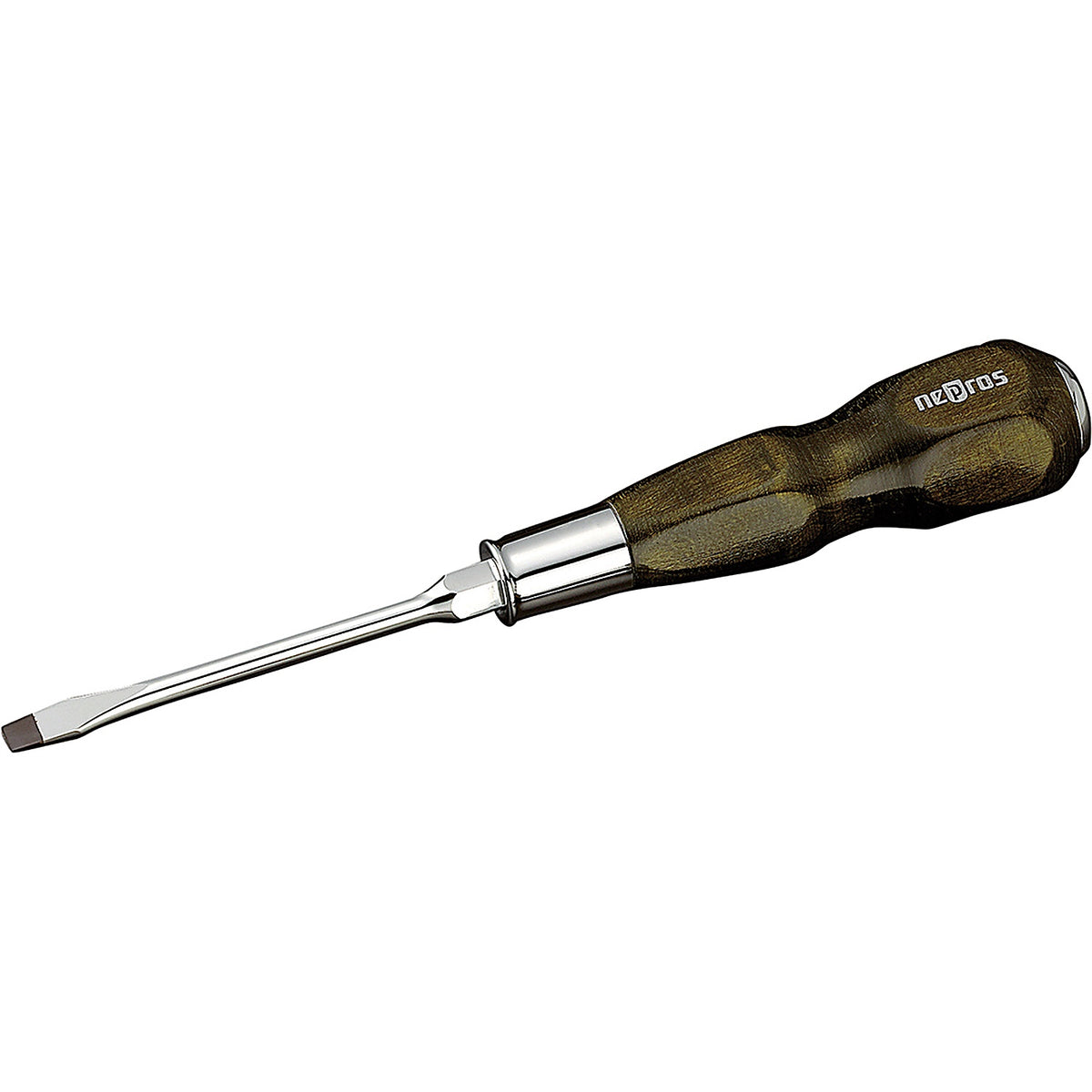 Nepros - ND3M-06 - Screwdriver Wood Handle Slotted 6.3 mm/1.0 mm