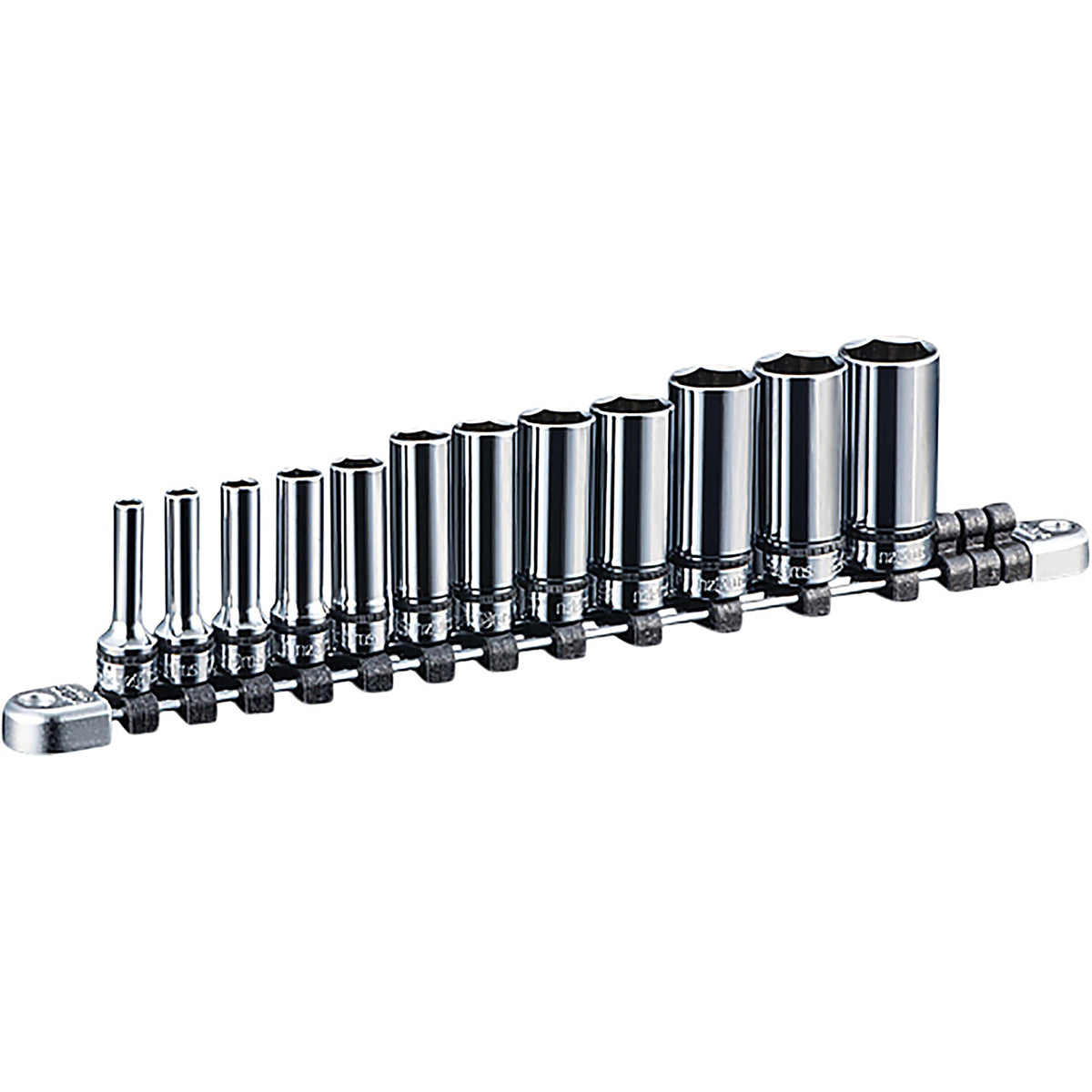Nepros - NTB3L12A - Socket Set 3/8 Inch Drive Deep 12 Piece