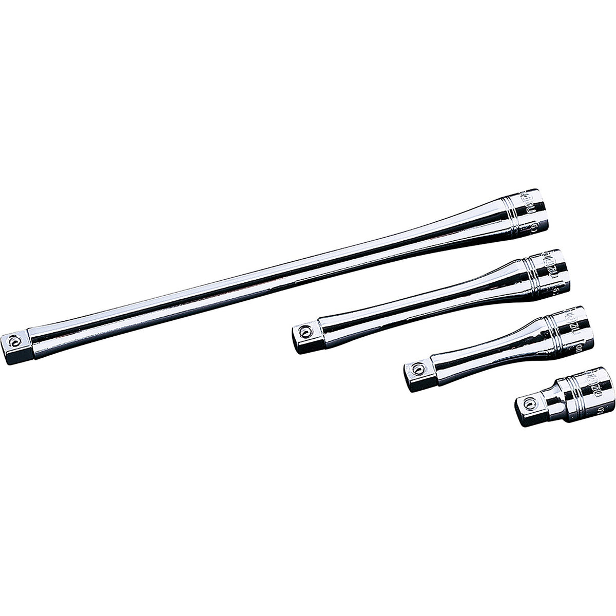 Nepros - NTBE204 - Extension 1/4 Inch Drive 4 Piece Set