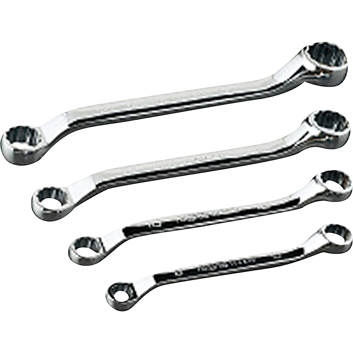 Nepros - NTM5S04 - Wrench Set Deep Offset (45 ) Box End Short 4 Piece