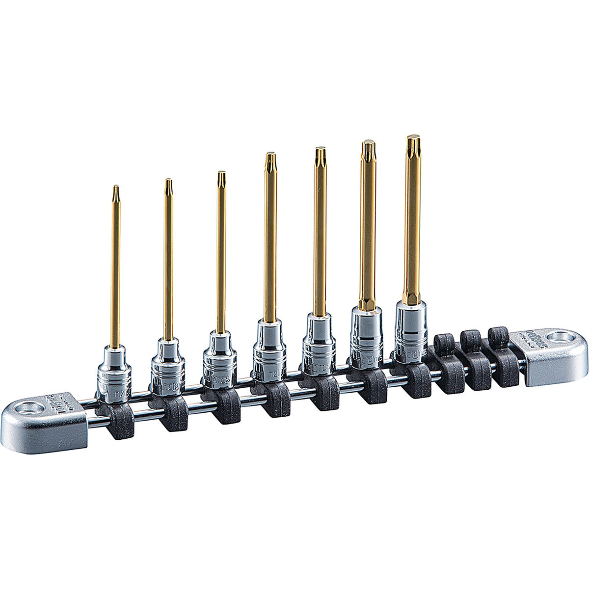 Nepros - NTQ4T07L - Socket Set 1/4 Inch Drive Torx T-Type Long