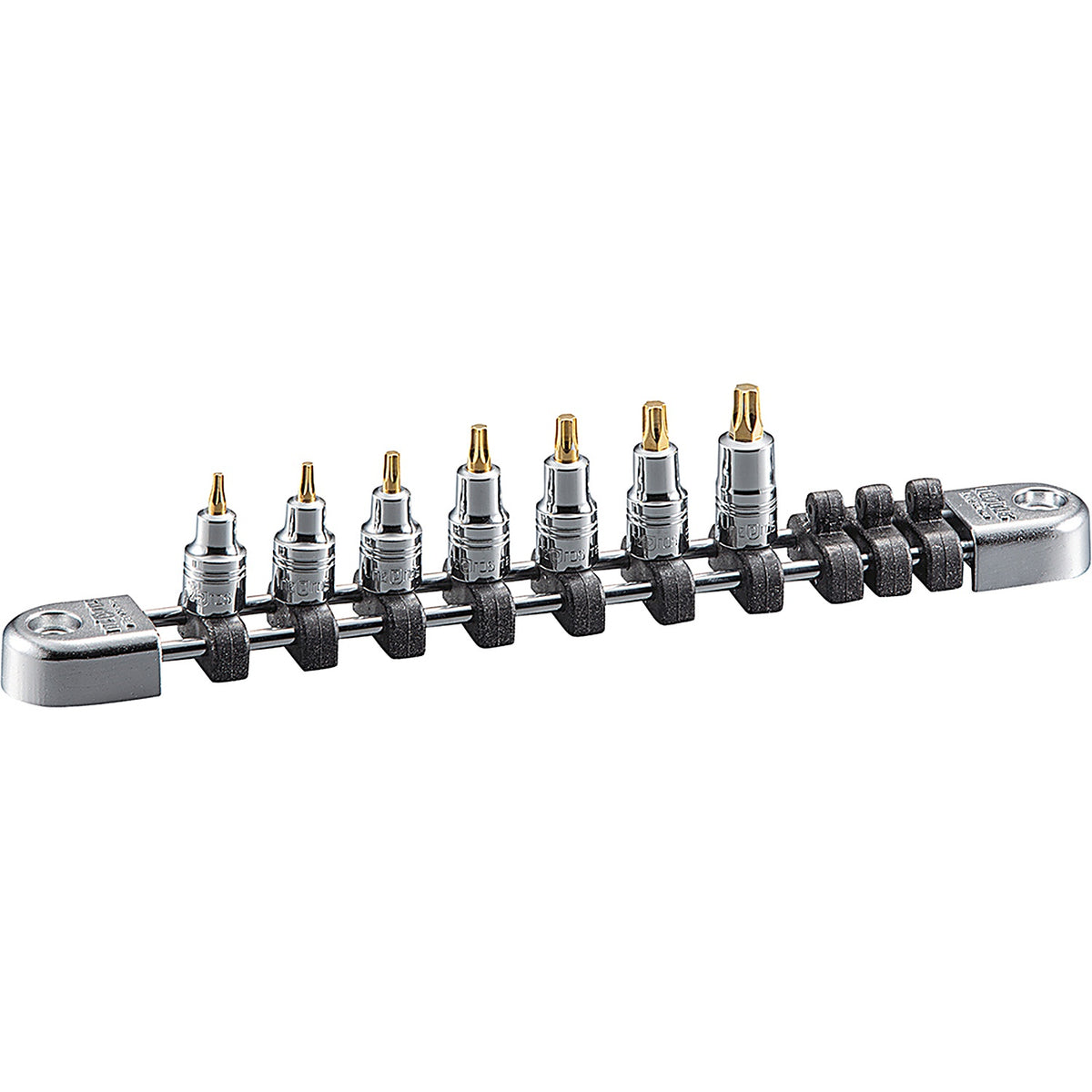 Nepros - NTQ4T07SS - Socket Set 1/4 Inch Drive Torx T-Type Stubby