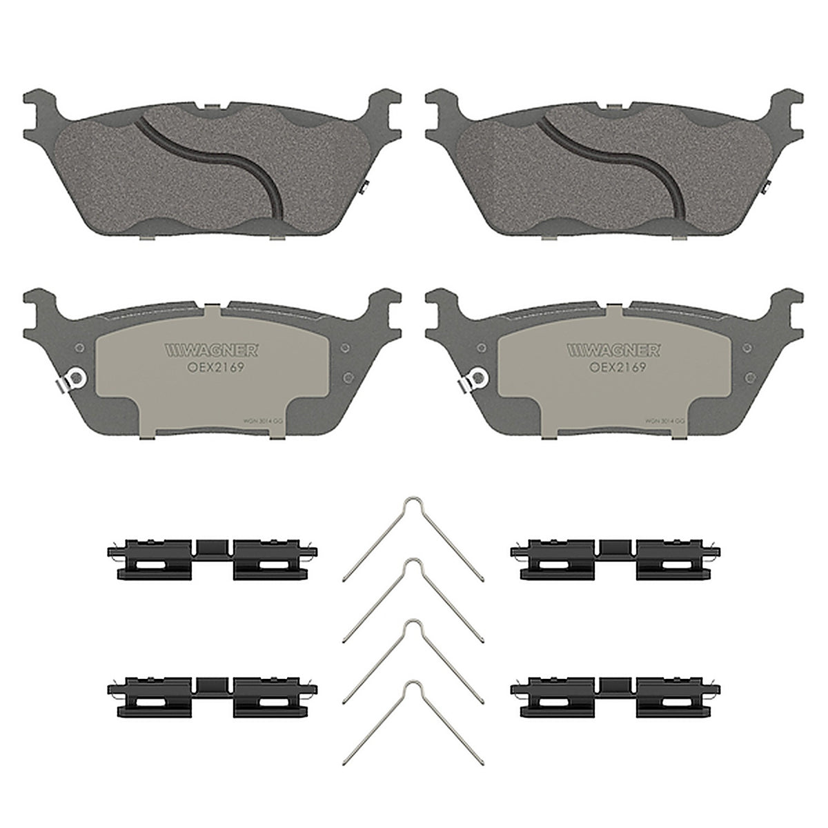 Wagner - OEX2169 - Oex Rear Disc Brake Pad Set Premium Ceramic