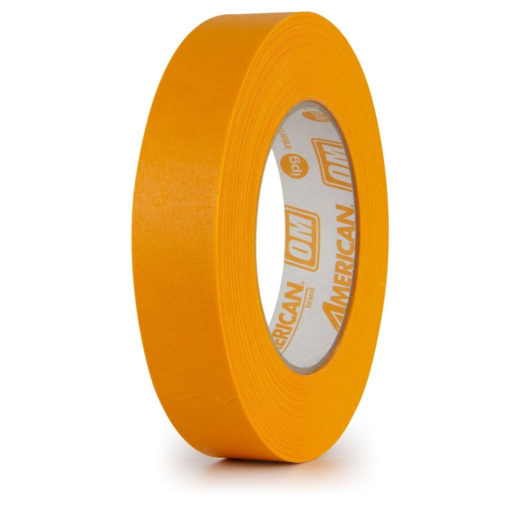 American Tape|OM2455|High Temperature Premium Grade Masking Tape, 54.8 m x 24 mm, 7.1 mil THK, 36/Rolls