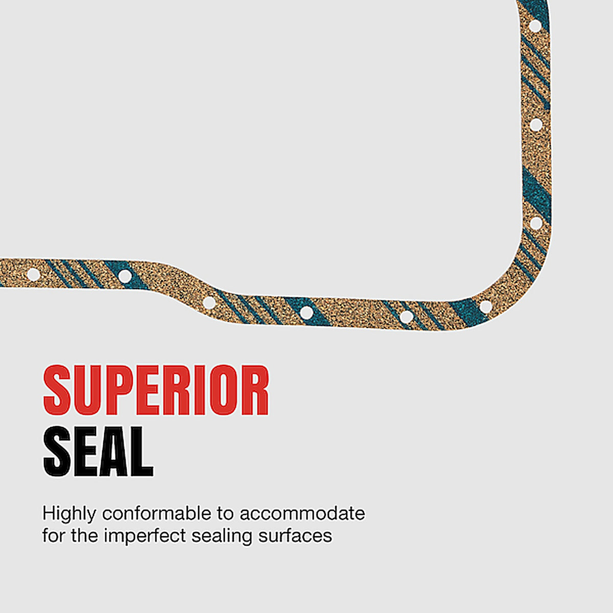 Fel-Pro - OS30821 - Engine Oil Pan Gasket Set 20 Bolt Hole One Piece Gasket