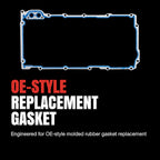 Fel-Pro - OS30883R - Engine Oil Pan Gasket Set 25 Bolt Hole One Piece Gasket