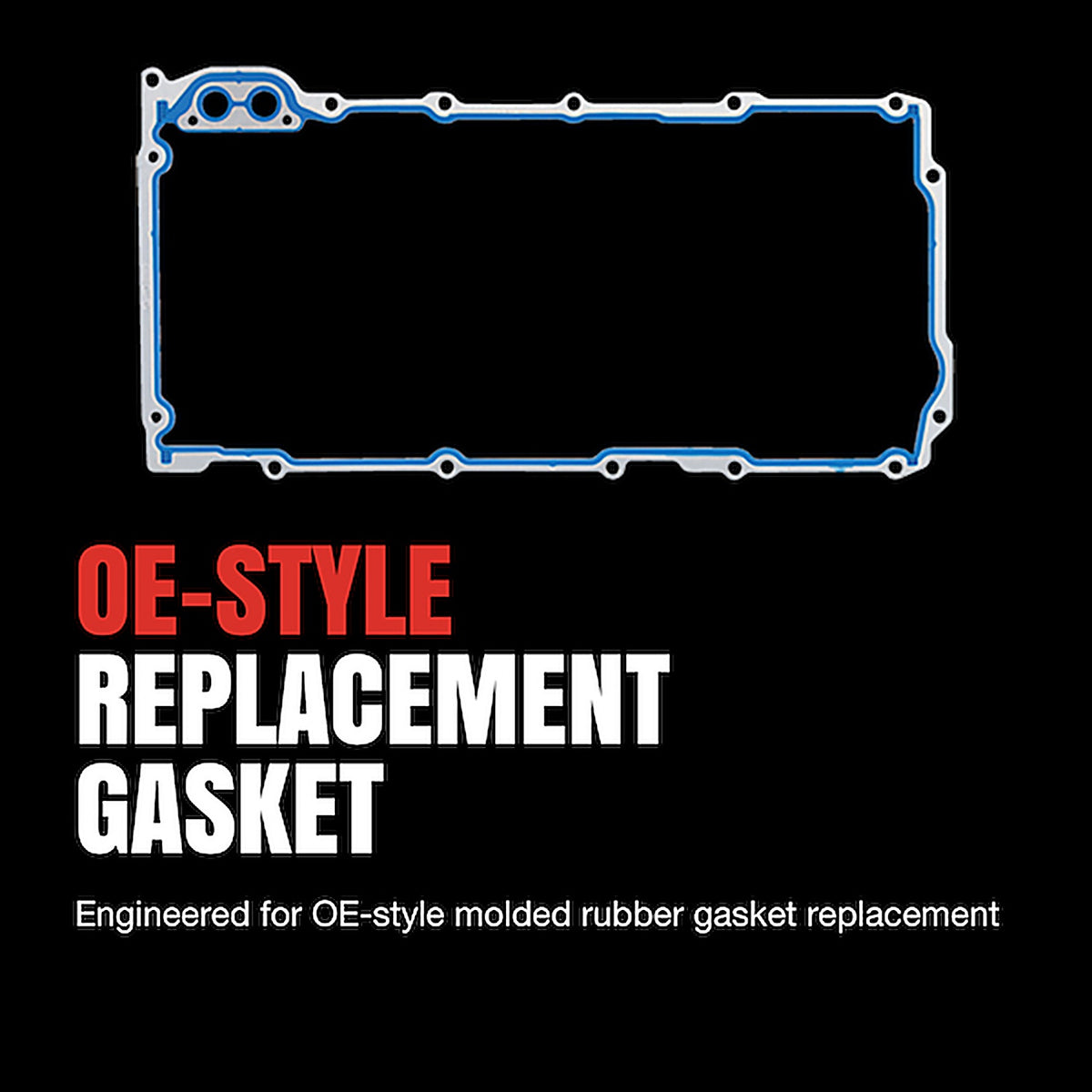 Fel-Pro - OS30883R - Engine Oil Pan Gasket Set 25 Bolt Hole One Piece Gasket