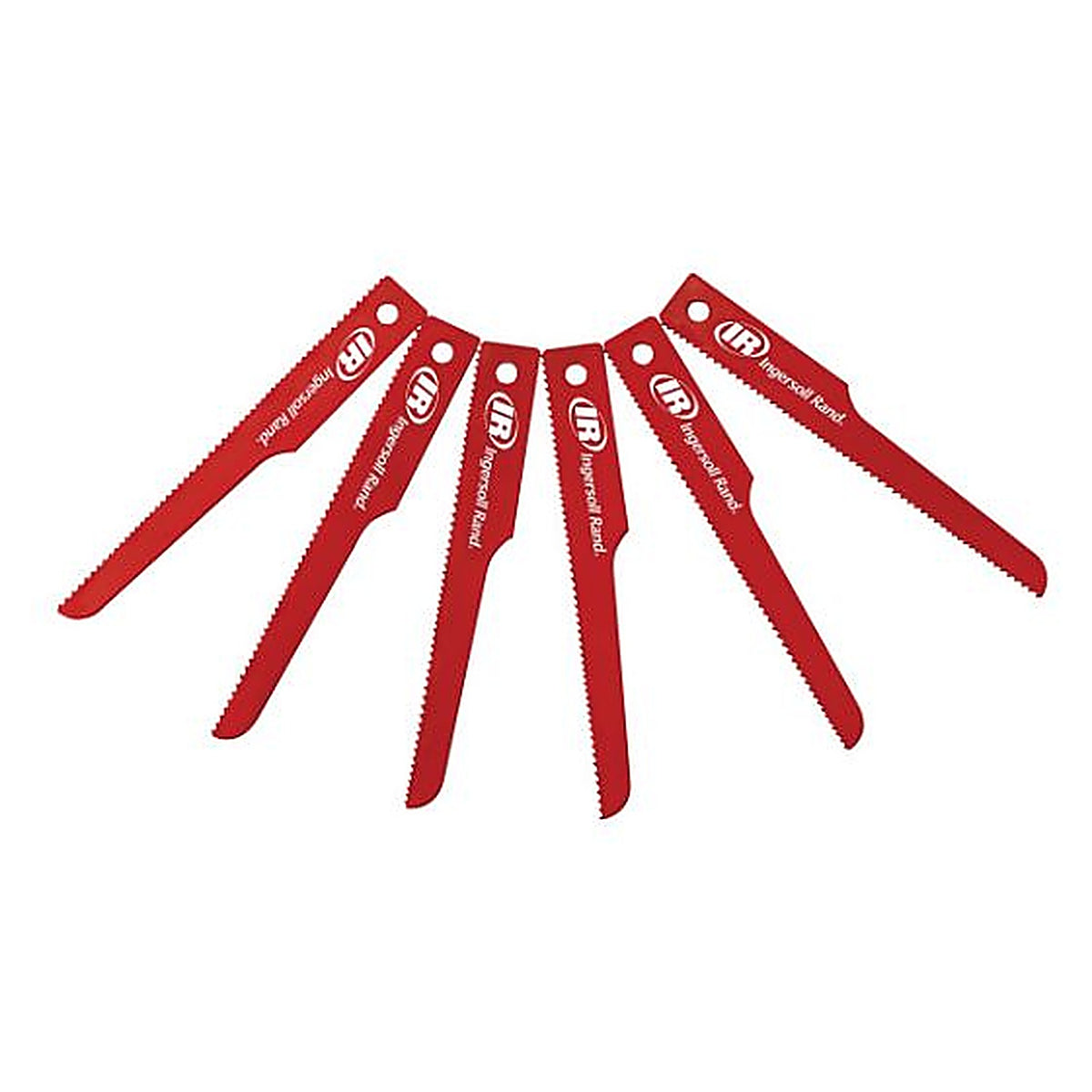 Ingersoll Rand - P4EV-6 - 4 Saw Blades, Extra Coarse Variable Pitch, 14-18 Tpi, 6-Pack for Ir Recip Saw