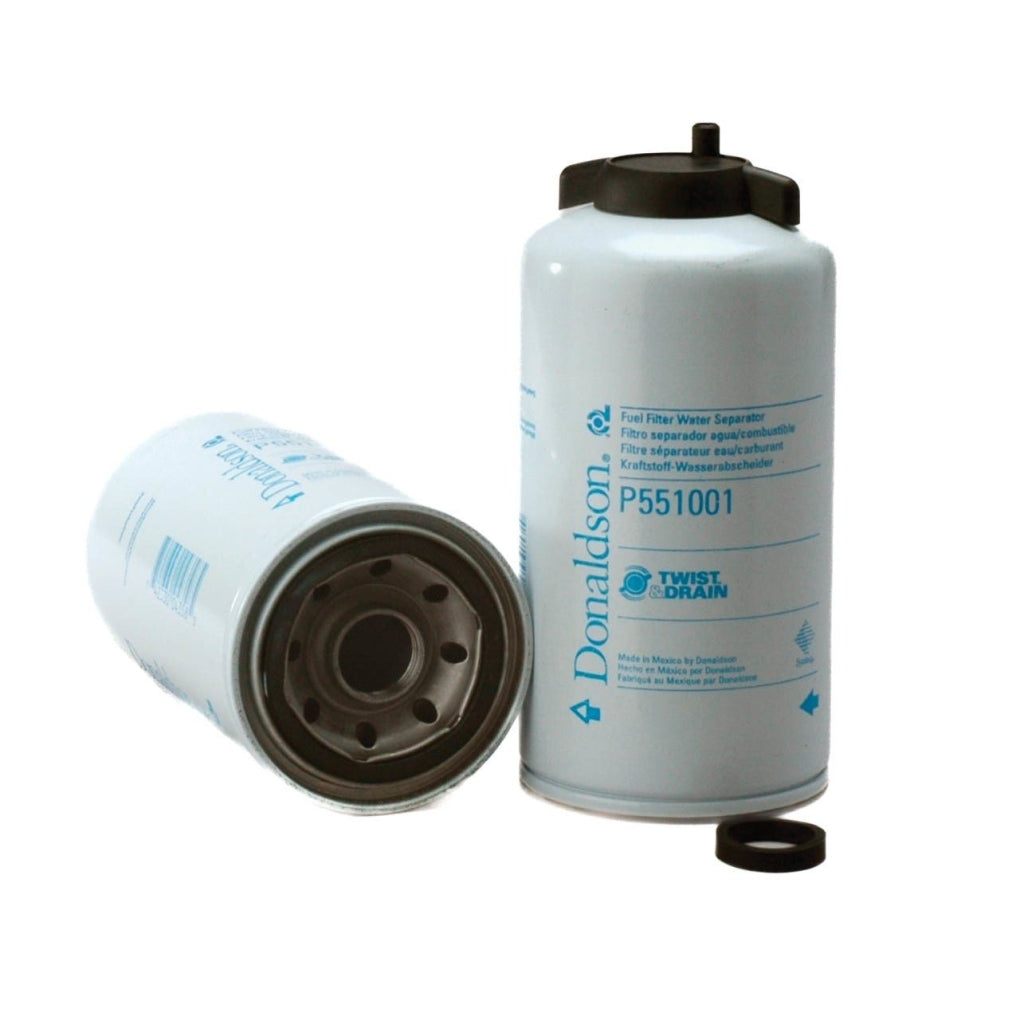 Donaldson - P551001 - Fuel Filter, Water Separator Spin-On Twist&Drain