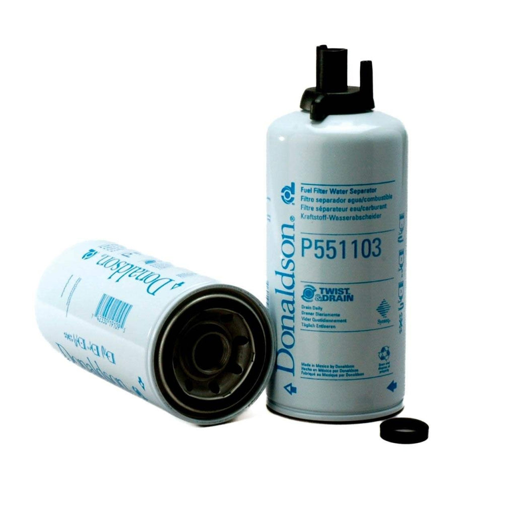Donaldson - P551103 - Fuel Filter, Water Separator Spin-On Twist&Drain