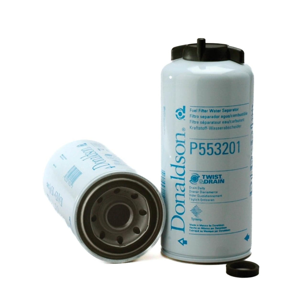 Donaldson - P553201 - Fuel Filter, Water Separator Spin-On Twist&Drain