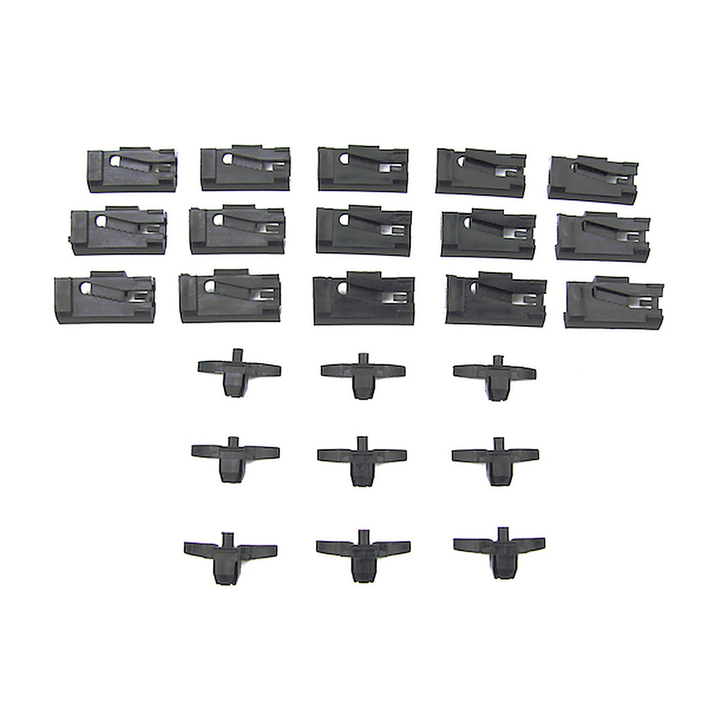 Precision - PCK-457-83 - Molding Clip Kit, Windshield, 24 Piece Set
