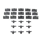 Precision - PCK-457-83 - Molding Clip Kit, Windshield, 24 Piece Set