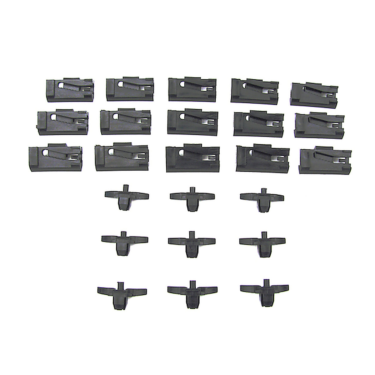 Precision - PCK-457-83 - Molding Clip Kit, Windshield, 24 Piece Set