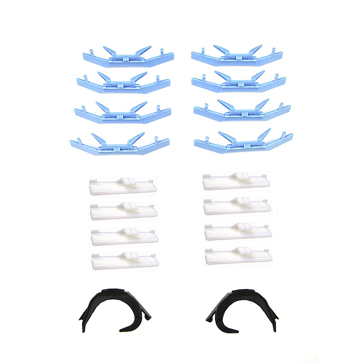 Precision - PCK-546-87 - Molding Clip Kit, Windshield, 18 Piece Set