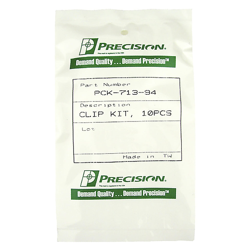 Precision - PCK-713-94 - Molding Clip Kit, Windshield, 10 Piece Set