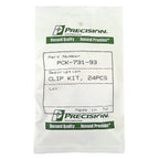 Precision - PCK-731-93 - Molding Clip Kit, Windshield, 24 Piece Set