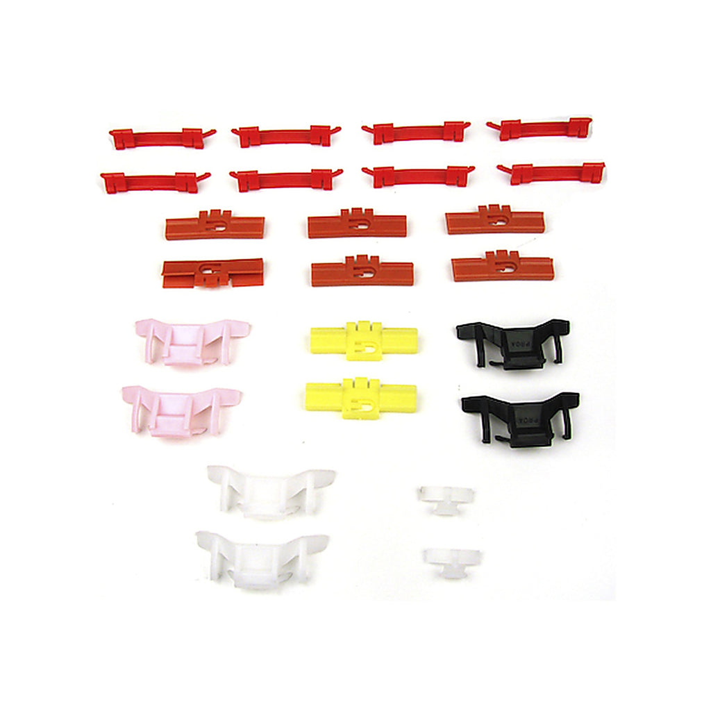 Precision - PCK-731-93 - Molding Clip Kit, Windshield, 24 Piece Set