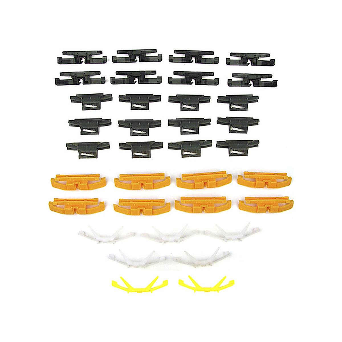 Precision - PCK-741-93-CS - Molding Clip Kit, Windshield, 35 Piece Set