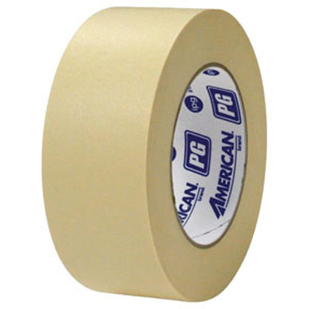 American Tape|PG27-1|High Temperature Premium Grade Masking Tape, 54.8 m x 24 mm, 7.3 mil THK, Beige, 36/Rolls