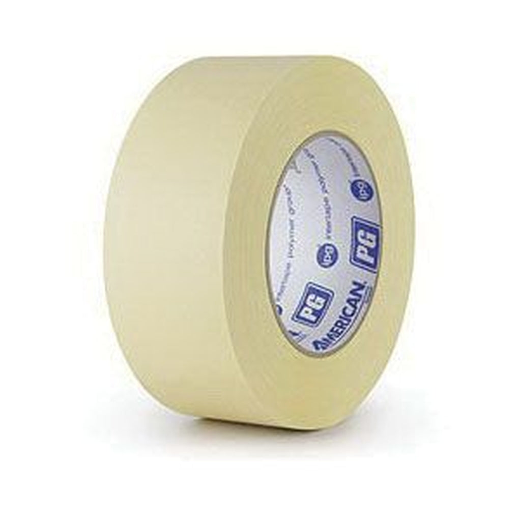 American Tape|PG27-1-1/2 -High Temperature Premium Grade Masking Tape, 54.8 m x 36 mm, 7.3 mil THK, Beige, 24/Rolls