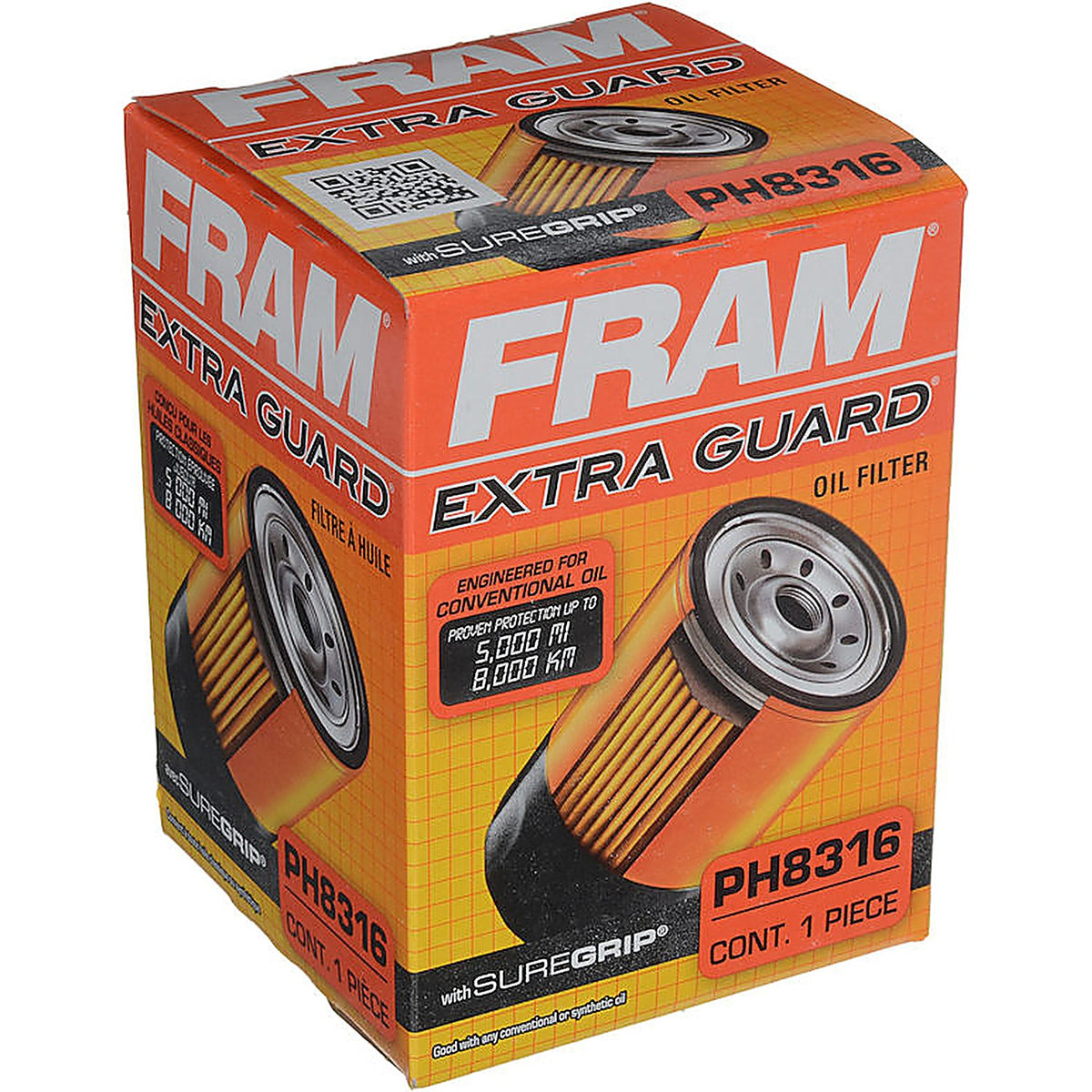 FRAM - PH8316 - Fram, Ph8316, Oil Filter