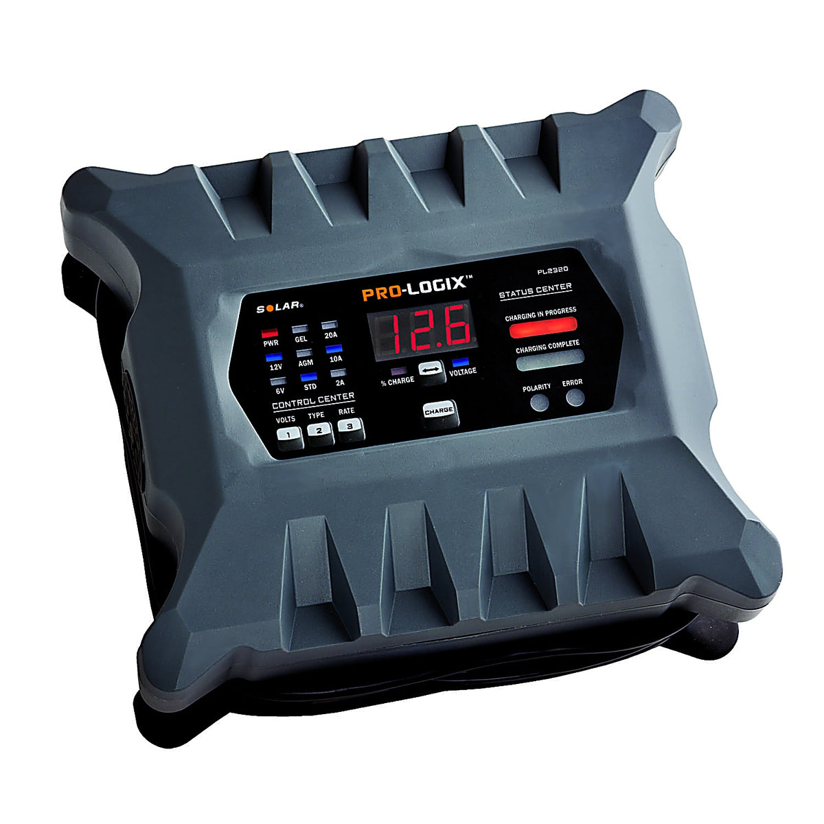 Solar - PL2320 - Pro-Logix 6/12 Volt 20/10/2 Amp Intelligent Battery Charger / Maintainer